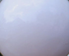 60mm White Snow Quartz Crystal Healing Metaphysical Chakra Balancing Sphere