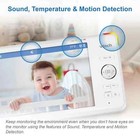 Vtech 1080p Smart Wifi Remote Access 360  Pan   Tilt Video Baby Monitor W  5 
