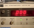 Hp 6038a System Power Supply 0-60v 0-10a  200w Hewlett Packard Adjustable Dc Vg