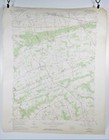 Vintage 1955 Gap Pa Usgs Topographic Map Sadsbury Paradise Salisbury Green Tree