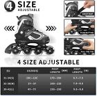 Adjustable Inline Skates For Kids Boys And Girls With Light Up Wheels