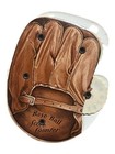 Antique Circa 1900 Celluloid Figural Baseball Crescent Pad Mitt Scorer Glove