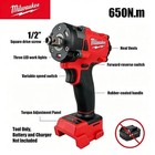 Milwaukee M18 Fuel 1 2  Cordless Impact Wrench Brushless 650n m Bare Tool Only