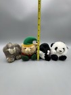 Vintage Puffkins Plush Lot Of 4 Assorted Stuffed Animals
