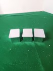  3  Vintage Richmond Dental Tilt Top Lid Cotton Pellet Dispensers Switzerland