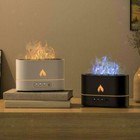 3d Flame Mist Home Decor Air Humidifier Essential Oil Aroma Diffuser Usb 250ml