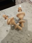 Newel Post Finial Maple Wood Unfinished 