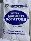5 Bags Keystone Instant Mashed Potato  16 Oz Each  5 22 2027  t881  Free  S p