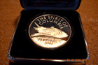 Spirit Of Columbia Space Shuttle 1 Troy Oz  999 Fine Silver Round Proof Coin 999
