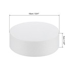 Round Foam Cake Dummy 6 Inch X 2 Inch Circle Dummy Cake Set For Wedding Cakes