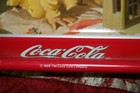 1986 Coca Cola Santa Claus Metal Tin Tray With 2 Children And Poodle Christmas 