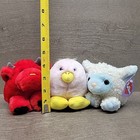 Lot Of 3 Puffkins Plushes Plush Bluebelle Lamb Sheep Chirps Chick Easter Bruno