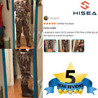 Hisea Hunting Bootfoot Chest Waders Neoprene Fishing Waders 200g Insulated Boots