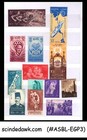 Collection Of Egypt Stamps In Small Stock Book