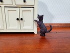 Dollhouse Black Kitty Cat Playful Reaching 1 12 Scale Miniature Pet