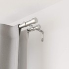 Umbra Cappa Double Curtain Rod  Includes 2 Matching Finials  Brackets  