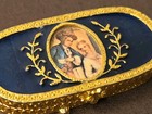 Vintage Estee Lauder Victorian Couple Solid Perfume Compact