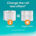 Angel Soft Toilet Paper  24 Mega Rolls  2-ply Toilet Tissue Brand New Free Ship
