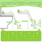 Potty Training Toilet Seat With Step Stool Ladder For Baby Toddler Kid  handles