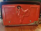 Vintage 1950 Arvin Hopalong Cassidy Radio  red 