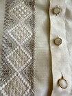 Nwt En Barong Filipino Boys Size 8 Jusi Raw Silk Embroidered Barong Tagalog