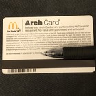 Mcdonald   s 2016 Arch Gift Card Collectible No Value New 0 00 Bal Sweater Fries