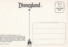 Vintage Postcard Welcome To Disneyland Park Entrance Train Station Dl-0352