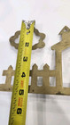 Vintage Brass Key Ring Holder House Tree Decorative Wall Hanging Gold 8 