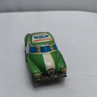 Vintage 1950 s Tin Litho Toy Friction Car Japan   Telephone Service Green Car