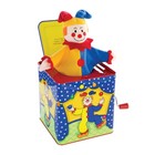 Classic Musical Jack In The Box Toy - Colorful Durable Tin With Jester Plush - 1
