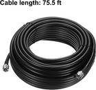 Rg8 u Coax Cable With Pl-259 Male Connectors For Cb ham Radio 30 5m 100feet