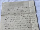 Civil War Pennsylvania Letter From Coopertown Pa Venago Cty Sabbath   Hymns