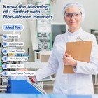 1000 Pcs Disposable Bouffant Caps - Hair Nets  21  Bulk Hair Covers For Salon Us