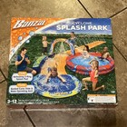      Banzai Cyclone Splash Park Inflatable Water Slide And Play Pool Summer Kids