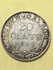1912 Newfoundland 20 Cent Piece Xf