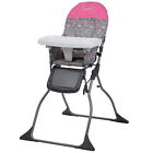 Kids Baby Simple Folding Full Size High Chair With 3-position Adjustable Tray Us