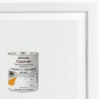 Rust-oleum Cabinet   Trim Paint  Pure White  Semi-gloss  Quart - 372007