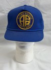Alaska Railroad Safety Award Baseball Hat Mens Embroidered Logo Rope Braid Blue