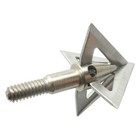 12pcs Archery Broadheads 100 Grain 4 Blade Crossbow Compound Bow Hunting Tips