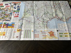 French Fold Out Map Mickey 37  X 21  Unfolded