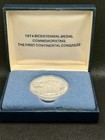 1974 American Revolution Bicentennial  925 Sterling Silver Medal Ogp   Booklet