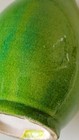 Chinese Pottery Vase Flambe Crackle Green Glaze