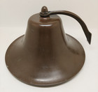 Vintage Brass Fog Bell Marine Ship Boat Wall Mounted Nautical Decor