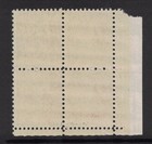 Scott 808- Mnh Plate Block- 4c James Madison  Presidential  prexie  Series  1938