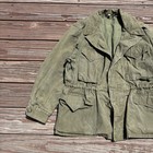 Vintage 40s Military Wwii Ww2 Us Army M-1943 Field Jacket Coat Green 46s