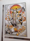 Maha Kali Das Mukhi  ten Heads  - Big Poster 18x25 Inch