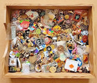 Lot 300  Vintage   Modern Lapel Pins - Assorted Designs Themes Collectibles  208