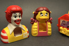 Lot Of 3 - Mcdonald Happy Meal Toys 1998 And 1984 Ronald Mcdonald   Early Bird