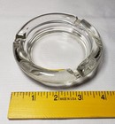 Vintage 1960 s Anchor Hocking Clear Glass Ashtray Usa
