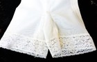 Great Find    Olga Vintage White Long Lacy Leg 6 Garters Panty Girdle S Evc Nwot
